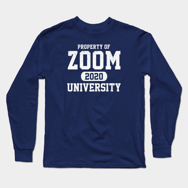 ZOOM UNIVERSITY Long Sleeve T-Shirt by yayo99
